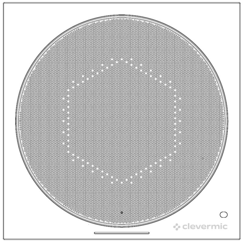 Потолочный микрофонный массив CleverMic MC10