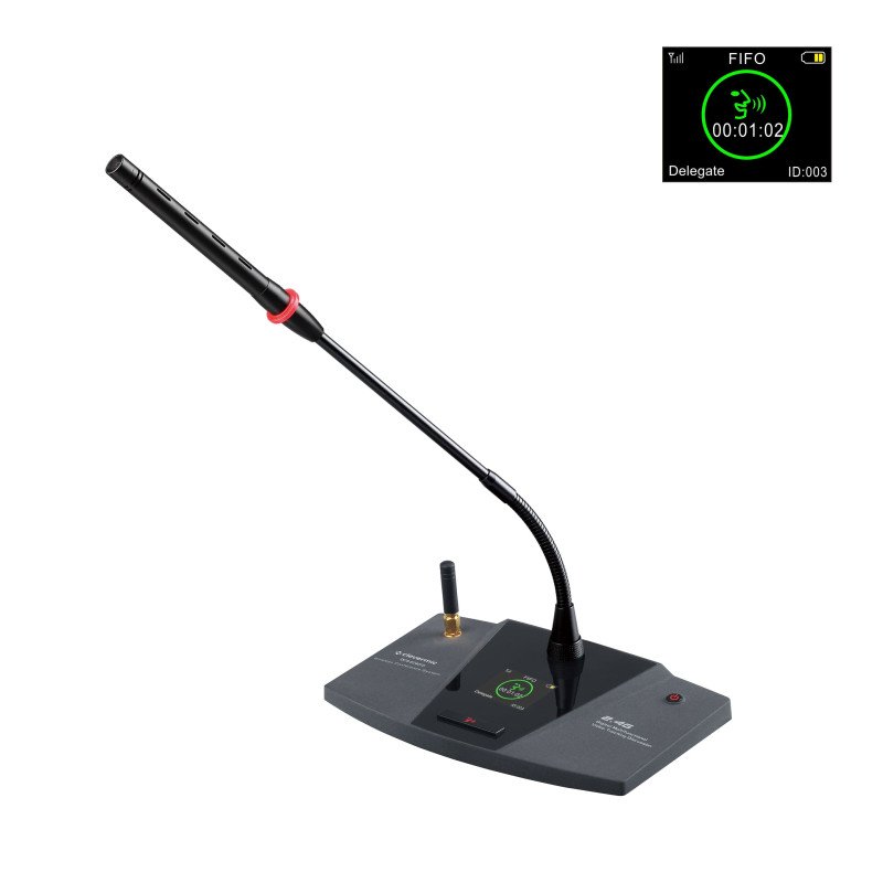 Микрофонный пульт делегата CleverMic DCS-E2401D (беспроводной)