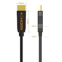 Оптический HDMI кабель Clevermic HC20 (20м) 