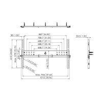 Крепления для дисплея Vogel's Professional PFW 5505 (настенное 32-42 '') 